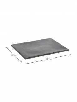 Plat de service en granit Klevina, 22 x 28 cm, larg. 22 x long. 28 cm -Cuisine Soldes 2022 Plat de service en granit Klevina 22 x 28 cm 2