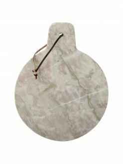 Bloomingville Plat de service en marbre Danaí, long. 31 x larg. 26 cm, larg. 31 x long. 26 cm