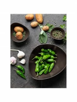 Asa Plat de service ovale en grès Cuba, 2 pièces, larg. 40 x long. 29 cmDisponibilité limitée -Cuisine Soldes 2022 Plat de service ovale en gres Cuba 2 pieces 3