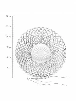 Villa D'Este Home Tivoli Plat de service verre transparent Imperial, Ø25 cm, Ø 25 cm -Cuisine Soldes 2022 Plat de service verre transparent Imperial O25 cm 2