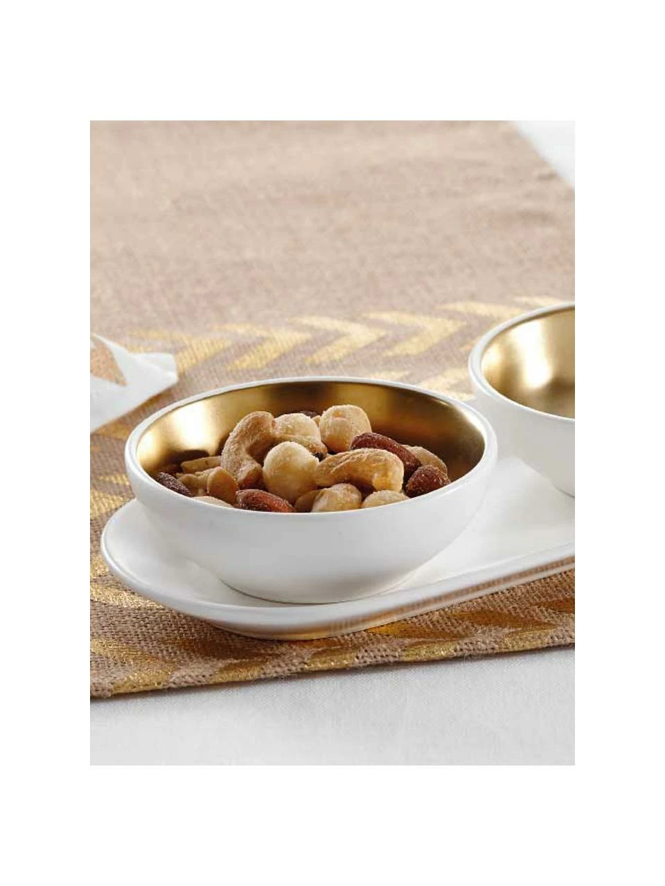 Ladelle Plateau apéritif Glitz, 3 élém., Ø 10 x haut. 4 cm 4 Ladelle Plateau apéritif Glitz, 3 élém., Ø 10 x haut. 4 cm – Image 2