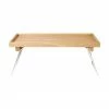 By On Plateau de lit pliable bois de chêne Nature, larg. 60 x haut. 25 cm -Cuisine Soldes 2022 Plateau de lit pliable bois de chene Nature