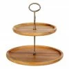 Andrea House Plateau de présentation bois d'acacia Acacia, Ø 27 x haut. 26 cm -Cuisine Soldes 2022 Plateau de presentation bois dacacia Acacia