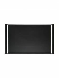 Broste Copenhagen Plateau de service noir Charlie, 30 x 50 cm, larg. 30 x long. 50 cm -Cuisine Soldes 2022 Plateau de service noir Charlie 30 x 50 cm 4
