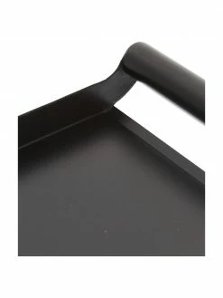 Broste Copenhagen Plateau de service noir Charlie, 30 x 50 cm, larg. 30 x long. 50 cm -Cuisine Soldes 2022 Plateau de service noir Charlie 30 x 50 cm 5