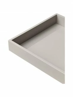 Westwing Collection Plateau gris brillant Hayley, larg. 30 x prof. 30 cm 9 Westwing Collection Plateau gris brillant Hayley, larg. 30 x prof. 30 cm -Cuisine Soldes 2022 Plateau gris brillant Hayley 3