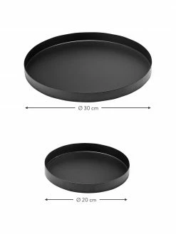 Ladelle Plateaux de service ronds Aurora, 2 élém., Lot de différentes tailles -Cuisine Soldes 2022 Plateaux de service ronds Aurora 2 elem 2