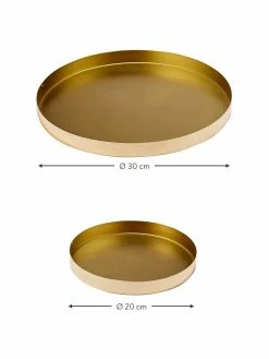 Ladelle Plateaux de service ronds Aurora, 2 élém., Lot de différentes taillesSeulement 1 produit disponible 7 Ladelle Plateaux de service ronds Aurora, 2 élém., Lot de différentes taillesSeulement 1 produit disponible -Cuisine Soldes 2022 Plateaux de service ronds Aurora 2 elem 5