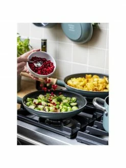 Poêles à frire bleues avec louche Mayflower, 3 élém., Lot de différentes tailles -Cuisine Soldes 2022 Poeles a frire bleues avec louche Mayflower 3 elem 5