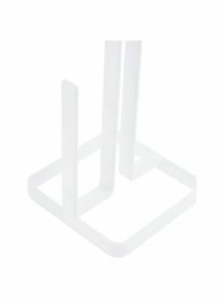 Yamazaki Porte essuie tout blanc Tower, larg. 11 x haut. 27 cm -Cuisine Soldes 2022 Porte essuie tout blanc Tower 4