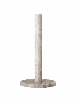 Bloomingville Porte essuie tout en marbre Emy, Ø 15 x haut. 30 cm