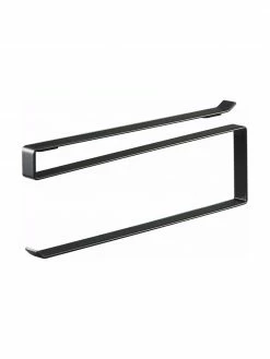 Yamazaki Porte essuie tout noir Tower, larg. 26 x haut. 10 cm