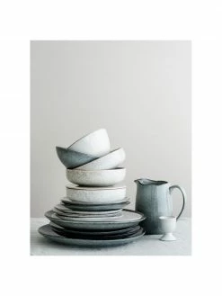 Broste Copenhagen Pot à lait en grès fait main Nordic Sea, 1 l, larg. 17 x haut. 16 cm -Cuisine Soldes 2022 Pot a lait en gres fait main Nordic Sea 1 l 5