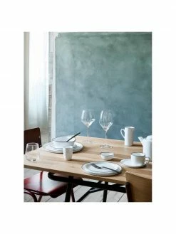 Broste Copenhagen Pot à lait porcelaine avec bord noir Salt, 400 ml, Ø 6 x haut. 12 cm, 400 ml -Cuisine Soldes 2022 Pot a lait porcelaine avec bord noir Salt 400 ml 4