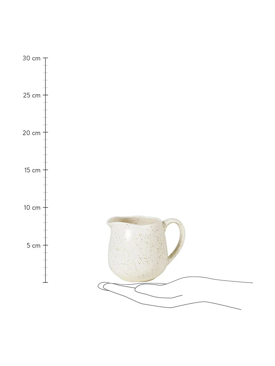 Broste Copenhagen Pot à lait rustique grès cérame faite main blanc crème Nordic Vanilla, 300 ml, Ø 12 cm x haut. 9 cmDisponibilité limitée 5 Broste Copenhagen Pot à lait rustique grès cérame faite main blanc crème Nordic Vanilla, 300 ml, Ø 12 cm x haut. 9 cmDisponibilité limitée – Image 3