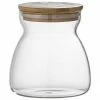 Bloomingville Pot de conservation en verre avec couvercle Tinse, Ø 11 x haut. 12 cm
