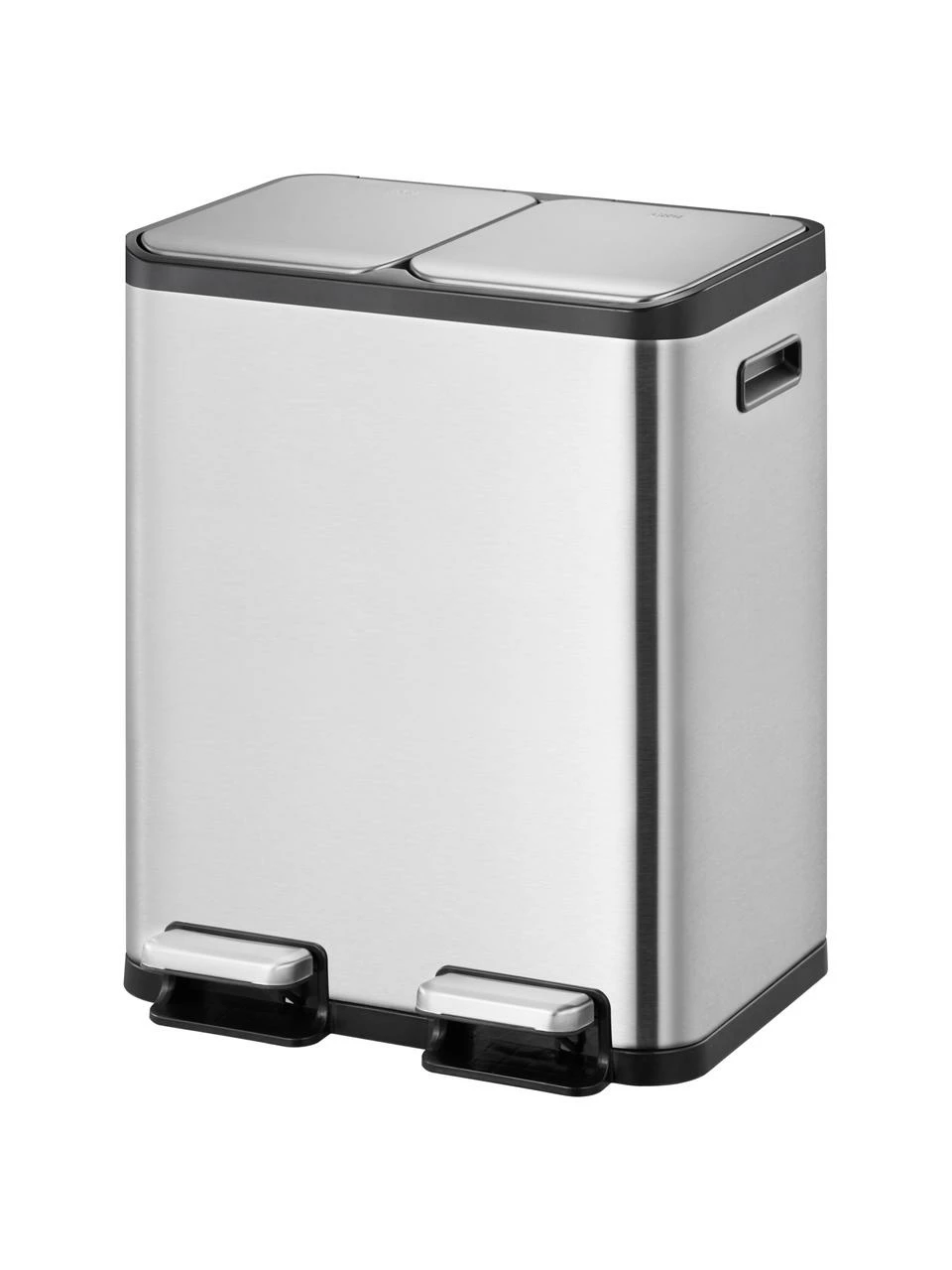 Poubelle à pédale EcoCasa, 2x30 l, larg. 53 x haut. 67 cm, 2 x 30 lDisponibilité limitée 3 Poubelle à pédale EcoCasa, 2x30 l, larg. 53 x haut. 67 cm, 2 x 30 lDisponibilité limitée