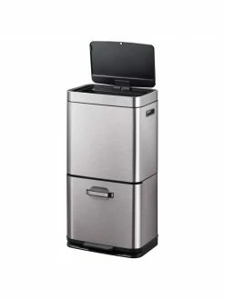 Poubelle avec capteur de mouvement Himalaya, 30 l + 25 l, larg. 42 x haut. 80 cm, 35 l + 25 l -Cuisine Soldes 2022 Poubelle avec capteur de mouvement Himalaya 30 l 25 l 3