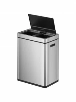 Poubelle avec capteur de mouvement Mirage, 2x30 l, larg. 49 x haut. 66 cm, 2 x 30 l 11 Poubelle avec capteur de mouvement Mirage, 2x30 l, larg. 49 x haut. 66 cm, 2 x 30 l -Cuisine Soldes 2022 Poubelle avec capteur de mouvement Mirage 2x30 l 3