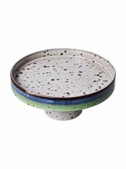 HKliving Présentoir à gâteau artisanal style rétro 70's, Ø21 cm, Ø 21 x haut. 10 cm 11 HKliving Présentoir à gâteau artisanal style rétro 70's, Ø21 cm, Ø 21 x haut. 10 cm -Cuisine Soldes 2022 Presentoir a gateau artisanal style retro 70s O21 cm 3