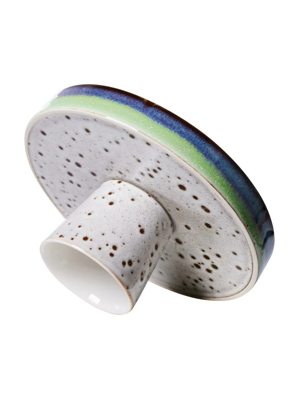 HKliving Présentoir à gâteau artisanal style rétro 70's, Ø21 cm, Ø 21 x haut. 10 cm 7 HKliving Présentoir à gâteau artisanal style rétro 70's, Ø21 cm, Ø 21 x haut. 10 cm – Image 5