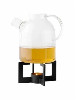 Menu Réchauffeur de créateur noir, Ø 8 x haut. 15 cm -Cuisine Soldes 2022 Rechauffeur de createur noir 3