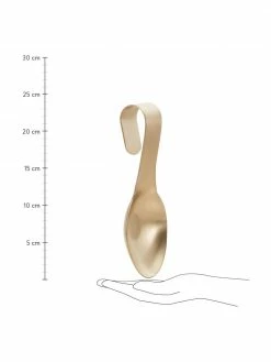 Nordal Repose cuillère doré mat Goldies, larg. 8 x long. 24 cm -Cuisine Soldes 2022 Repose cuillere dore mat Goldies 2