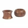 Rond de serviette de table bois d'acacia Tamer, 2 élém., Lot de différentes tailles -Cuisine Soldes 2022 Rond de serviette de table bois dacacia Tamer 2 elem