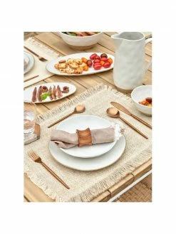 Rond de serviette de table bois d'acacia Tamer, 2 élém., Lot de différentes tailles -Cuisine Soldes 2022 Rond de serviette de table bois dacacia Tamer 2 elem 3