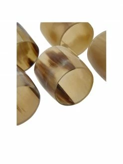 Broste Copenhagen Ronds de serviette Jay, 6 pièces, Ø 4 cm -Cuisine Soldes 2022 Ronds de serviette Jay 6 pieces 5