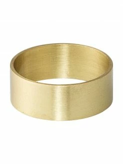 Bloomingville Ronds de serviette Ronja, 4 pièces, Ø 5 cm