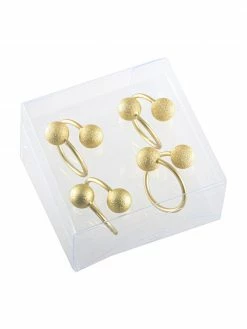 Ronds de serviette de table Edena, 4 pièces, Ø 60 cm -Cuisine Soldes 2022 Ronds de serviette de table Edena 4 pieces 2