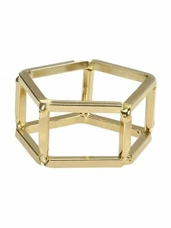 Andrea House Ronds de serviette de table Mattie, 4 pièces, larg. 7 x haut. 3 cm -Cuisine Soldes 2022 Ronds de serviette de table Mattie 4 pieces 3