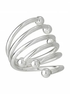 Bloomingville Ronds de serviette de table Stain, 4 pièces, Ø 5 x haut. 6 cm