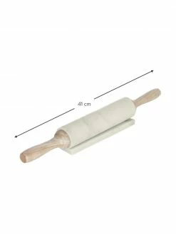 Rouleau à pâtisserie en marbre Aimil, 2 élém., Ø 7 x long. 41 cm -Cuisine Soldes 2022 Rouleau a patisserie en marbre Aimil 2 elem 5