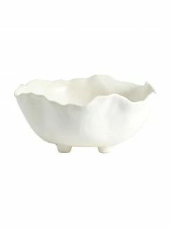 Nordal Saladier céramique crème Kauai, de différentes tailles, Ø 26 x haut. 11 cm