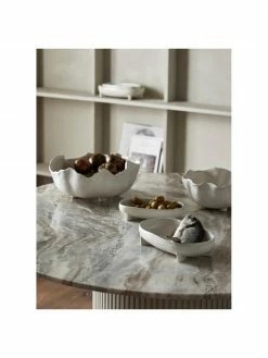 Nordal Saladier céramique crème Kauai, de différentes tailles, Ø 26 x haut. 11 cm -Cuisine Soldes 2022 Saladier ceramique creme Kauai de differentes tailles 3