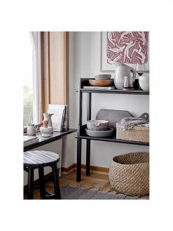 Bloomingville Saladier en bois d'acajou Zeline, Ø 21 x haut. 5 cm -Cuisine Soldes 2022 Saladier en bois dacajou Zeline 1