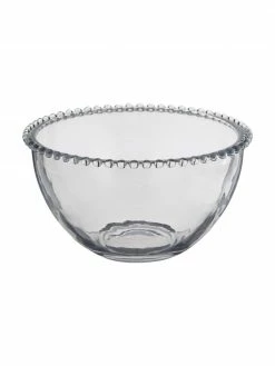 Cuisine Soldes 2022 55 Cote Table Saladier en verre Perles, Ø 21 cm, Ø 21 cm