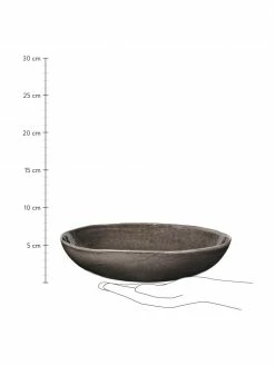 Broste Copenhagen Saladier fait à la main Nordic Coal, Ø 34 cm, Ø 34 x haut. 8 cm -Cuisine Soldes 2022 Saladier fait a la main Nordic Coal O 34 cm 2