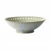HKliving Saladier japonais en porcelaine fait main Yunomi, Ø 25 cm, Ø 25 cm x haut. 8 cm -Cuisine Soldes 2022 Saladier japonais en porcelaine fait main Yunomi O 25 cm