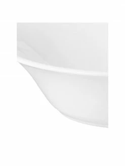 Cote Table Saladier rustique blanc Constance, Ø 30 cm, Ø 30 x haut. 9 cm -Cuisine Soldes 2022 Saladier rustique blanc Constance O 30 cm 4