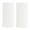 Salière et poivrière avec rainures décoratives Groove, 2 élém., Ø 4 cm x haut. 9 cm -Cuisine Soldes 2022 Saliere et poivriere avec rainures decoratives Groove 2 elem 3