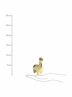 Andrea House Salière et poivrière dorées Lamas, 2 élém., larg. 5 x haut. 9 cm -Cuisine Soldes 2022 Saliere et poivriere dorees Lamas 2 elem 2