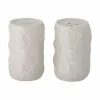 Bloomingville Salière et poivrière grès blanc forme organique Tinde, Ø 4 x haut. 7 cm -Cuisine Soldes 2022 Saliere et poivriere gres blanc forme organique Tinde