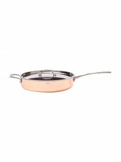 Sauteuse cuivrée Baron, Ø 28 x haut. 6 cm 12 Sauteuse cuivrée Baron, Ø 28 x haut. 6 cm -Cuisine Soldes 2022 Sauteuse cuivree Baron 4