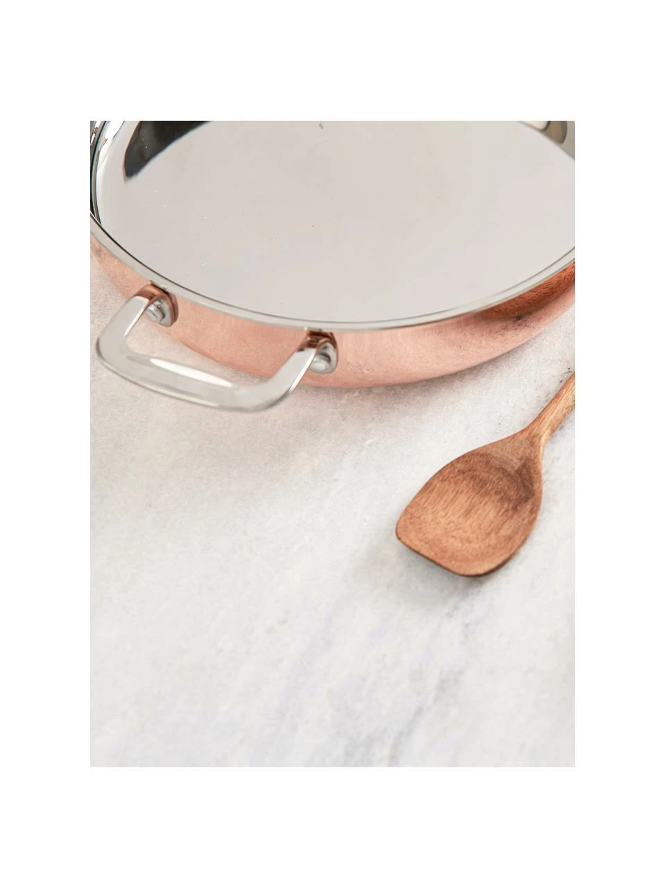 Sauteuse cuivrée Baron, Ø 28 x haut. 6 cm 8 Sauteuse cuivrée Baron, Ø 28 x haut. 6 cm – Image 6