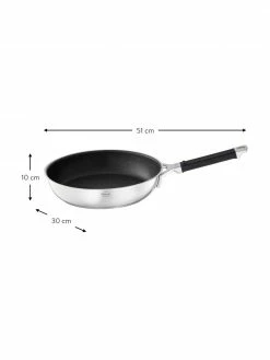 Sauteuse inox revêtement antiadhésif Silence Pro, Ø 30 cm, Ø 30 x haut. 10 cm 7 Sauteuse inox revêtement antiadhésif Silence Pro, Ø 30 cm, Ø 30 x haut. 10 cm -Cuisine Soldes 2022 Sauteuse inox revetement antiadhesif Silence Pro O 30 cm 2