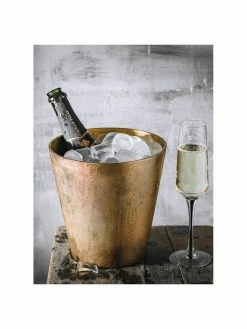 Seau à glace doré Palace, Ø 20 x haut. 20 cm -Cuisine Soldes 2022 Seau a glace dore Palace 1