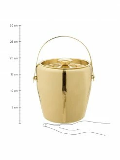 Bloomingville Seau à glaçons doré Royal, Ø 19 x haut. 20 cm -Cuisine Soldes 2022 Seau a glacons dore Royal 2